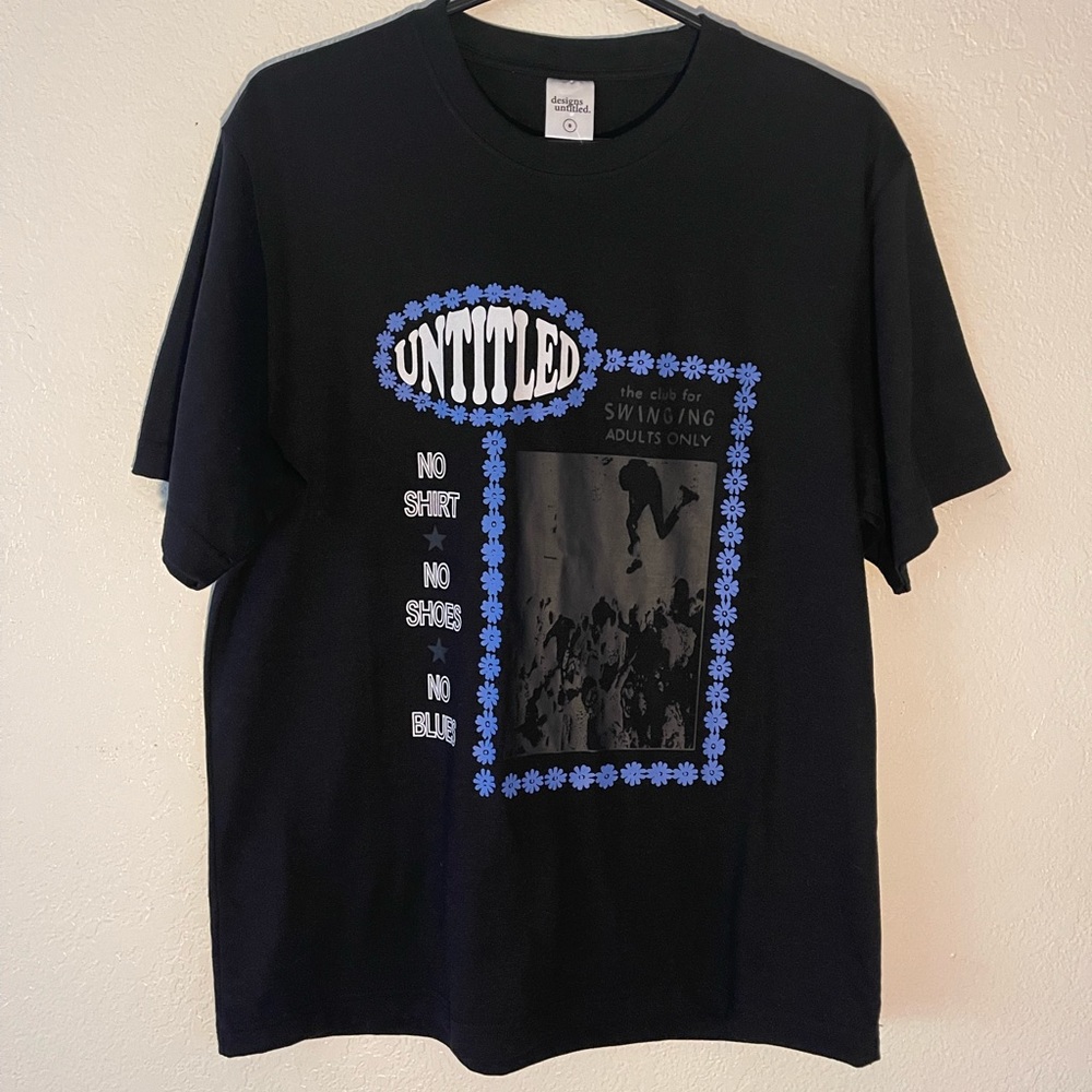 Designs Untitled Mens Shirt Size S polyester cotton